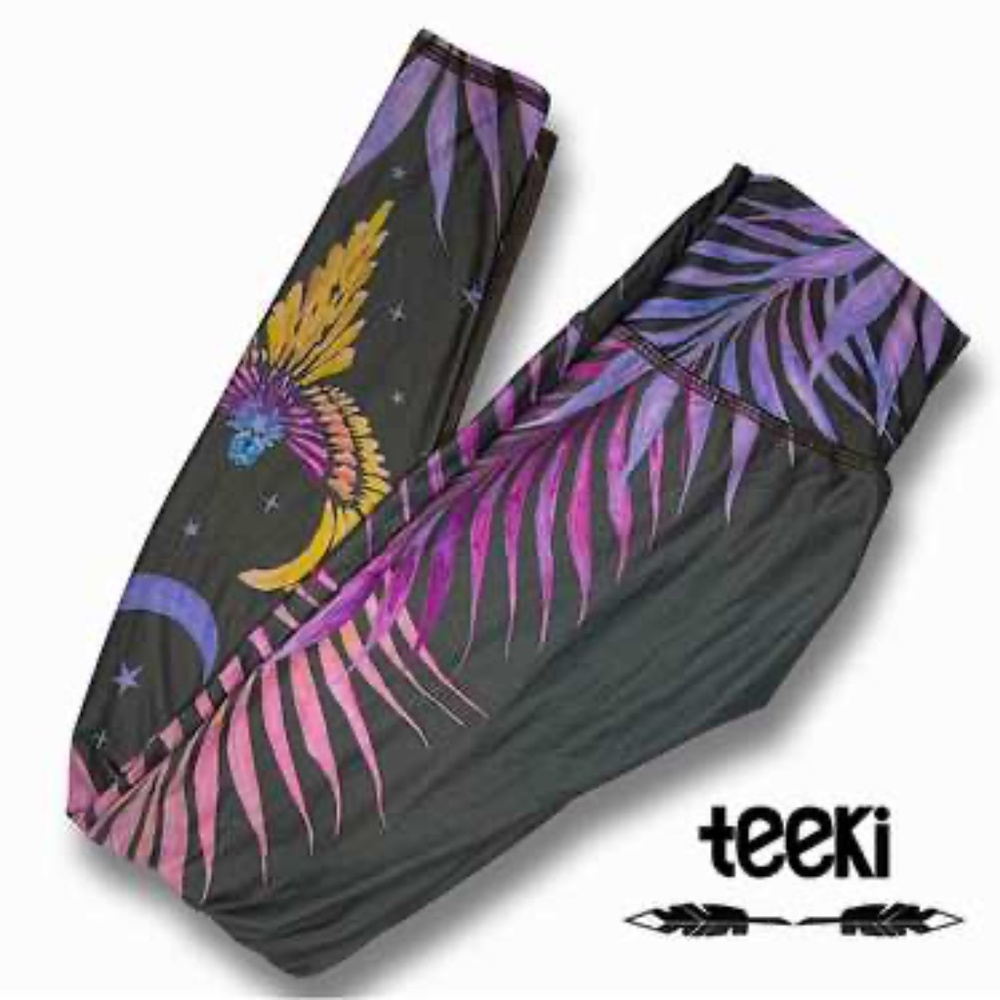 Teeki Phoenix Rising Hot Pant Yoga Leggings - XS